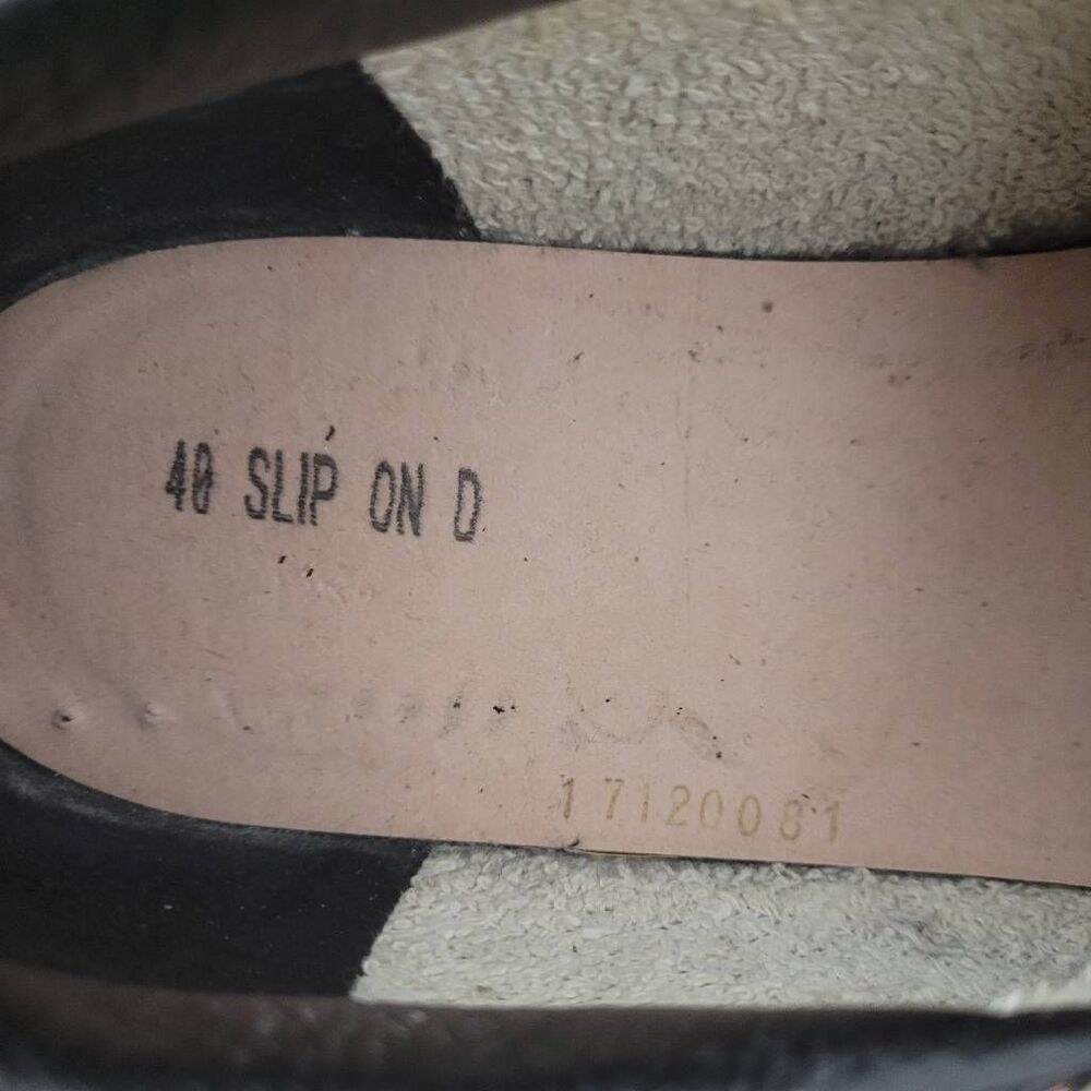 Golden Goose GGDB/Private EDT Hanami Slip On Star Sneakers Sz 40 US 10 Black‎ - Picture 10 of 12